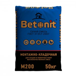 Сухая смесь М-200 Betonit, 50  кг