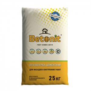 Штукатурка цементная Betonit, 25 кг