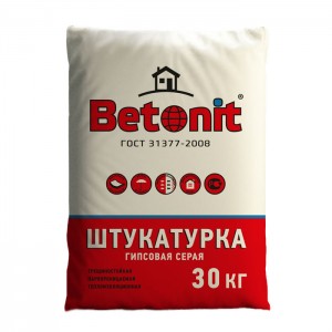 Штукатурка гипсовая Betonit Серая, 30 кг