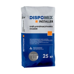 Клей плиточный Dispomix Installer MX400 C2TE S1 эластичный для керамогранита и камня, 25 кг 