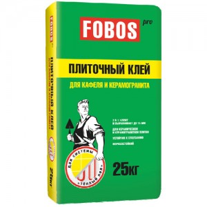 FOBOS PRO клей для керамогранита и кафеля