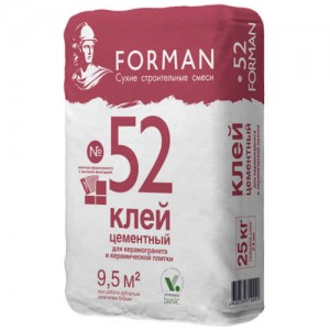 Клей для керамогранита Forman-52